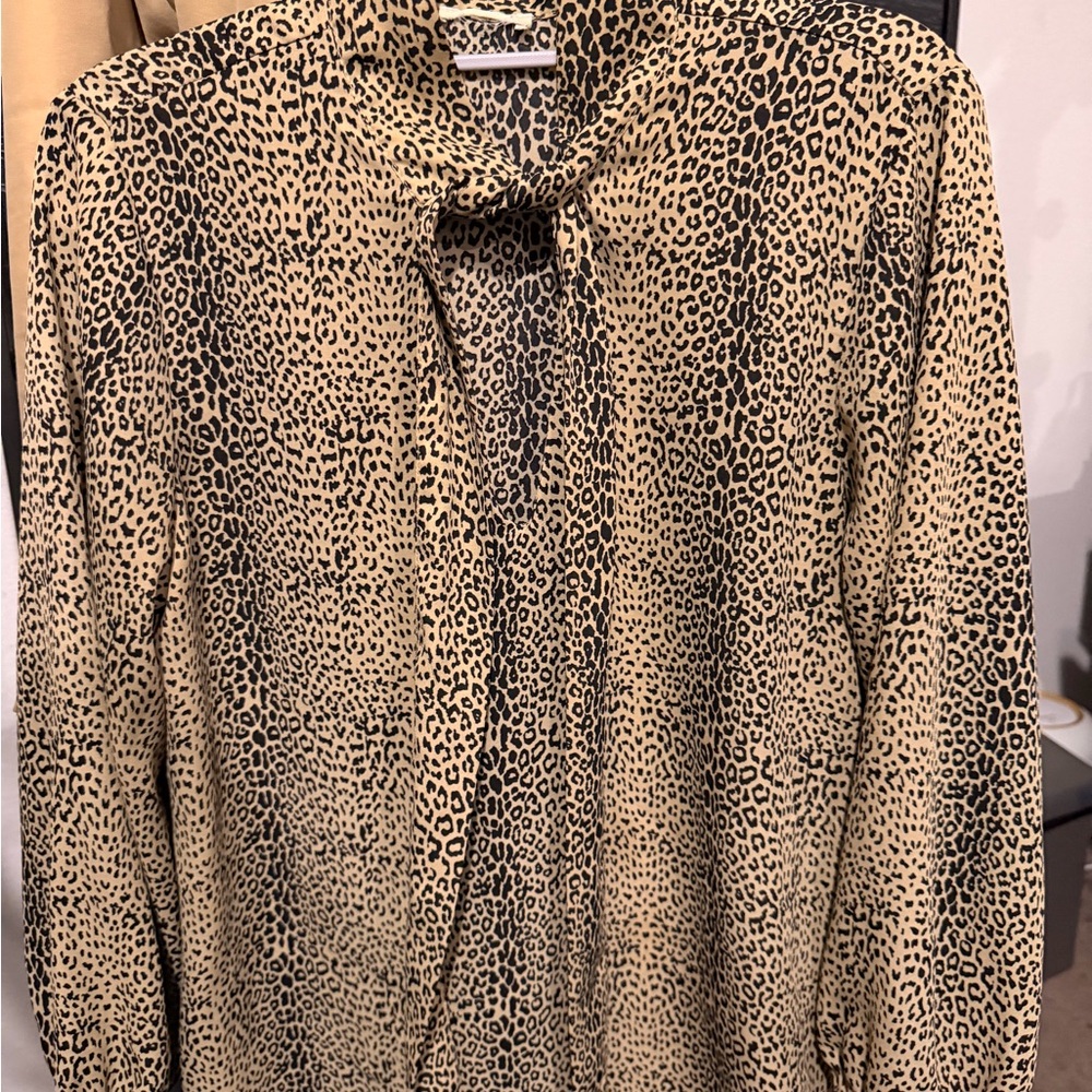 Leopard Print Blouse - image 4